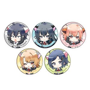 Can Badge [My Teen Romantic Comedy Snafu Climax] 02 Cat Ver. Box (Mini Chara) (Set of 5) (Anime Toy)