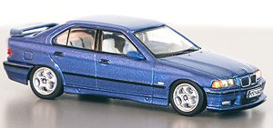 BMW M3 Sedan Blue Metallic (Diecast Car)