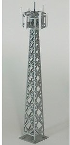 Mobile Phone Base Station (Telecommunication Tower) Steel Type Kit (Unassembled Kit) (Model Train)