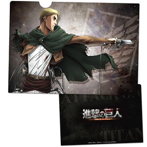 Attack on Titan Clear File U [Erwin] (Anime Toy)