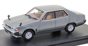 MITSUBISHI GALANT Σ 2000 GSL (1977) ハドソンシルバーメタリック (ミニカー)