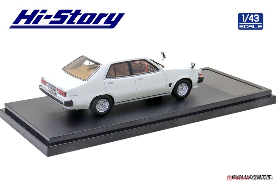 MITSUBISHI GALANT Σ 2000 GSL (1977) パールホワイト (ミニカー) 商品画像2