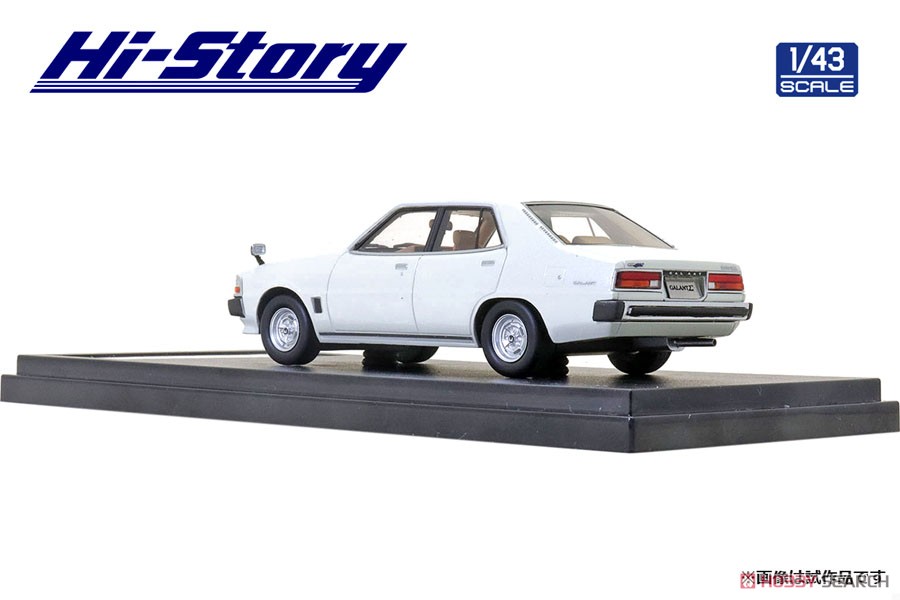 MITSUBISHI GALANT Σ 2000 GSL (1977) パールホワイト (ミニカー) 商品画像3