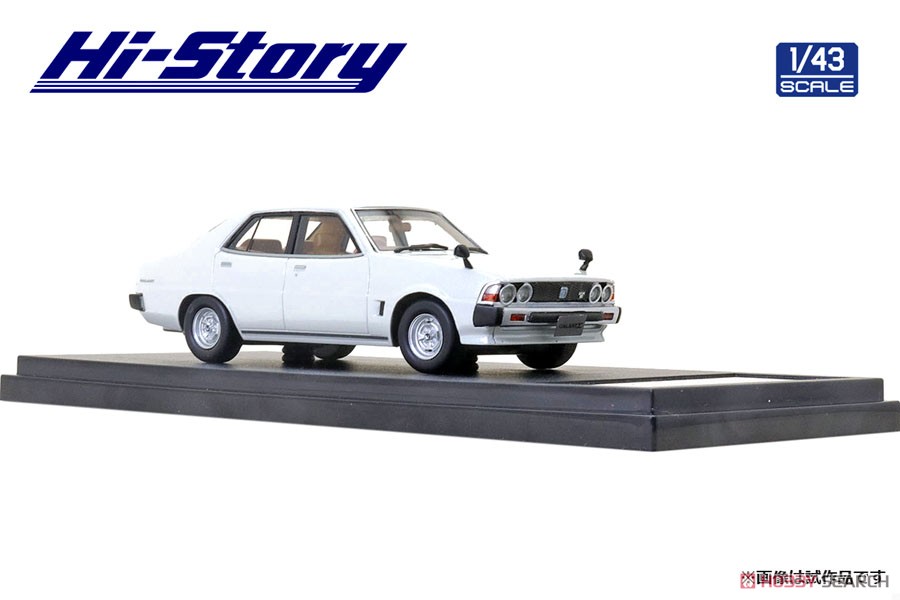 MITSUBISHI GALANT Σ 2000 GSL (1977) パールホワイト (ミニカー) 商品画像4