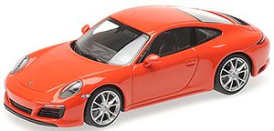 Porsche 911 Carrera 2018 Lava Orange (PMA Limited) (Diecast Car)
