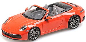 ポルシェ 911 (992) カレラ 4S カブリオレ 2019 オレンジ PMA特注品 (ミニカー)