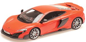 マクラーレン 675LT クーペ 2015 デルタレッド PMA特注品 (ミニカー)