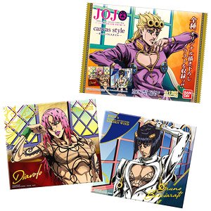 JoJo`s Bizarre Adventure: Golden Wind -Canvas Style- (Set of 10) (Shokugan)