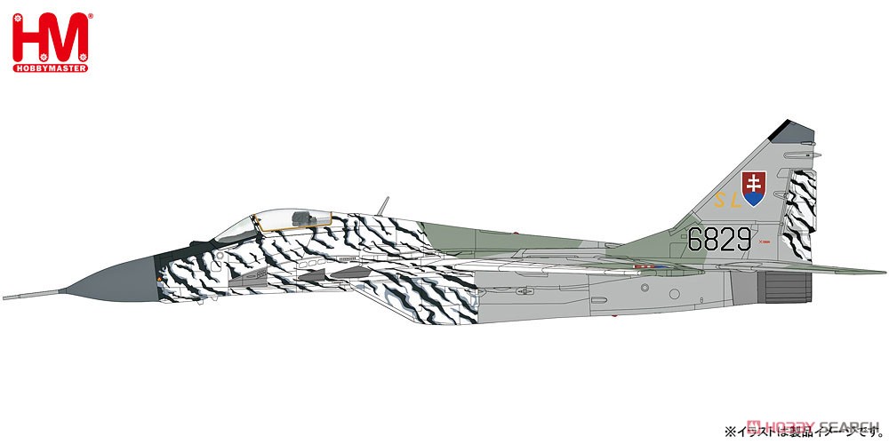 MiG-29A Fulcrum 6829, `Slovak Tiger 2002` (Pre-built Aircraft) Other picture1