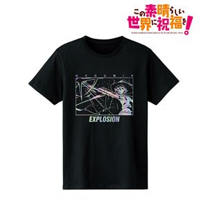 KonoSuba: God`s Blessing on this Wonderful World! Megumin Explosion Hologram T-Shirt Mens S (Anime Toy)