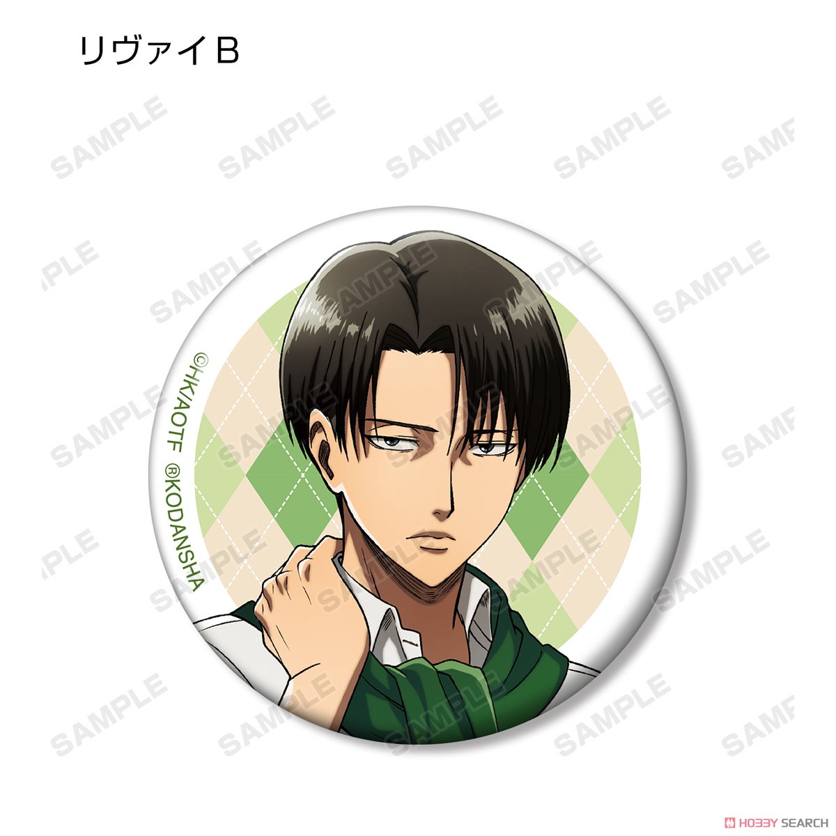 Attack on Titan Especially Illustrated Wearing Muffler Ver. Trading Can Badge (Set of 8) (Anime Toy) 商品画像8