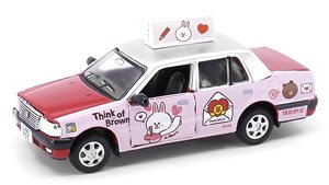 Tiny City Urban Taxi `Line Friends` (ミニカー)