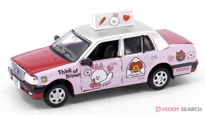 Tiny City Urban Taxi `Line Friends` (ミニカー) 商品画像1