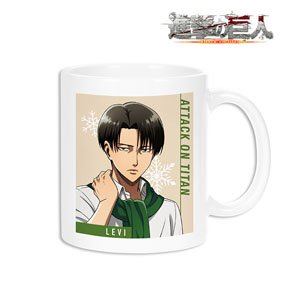 Attack on Titan Especially Illustrated Levi Wearing Muffler Ver. Mug Cup (Anime Toy)