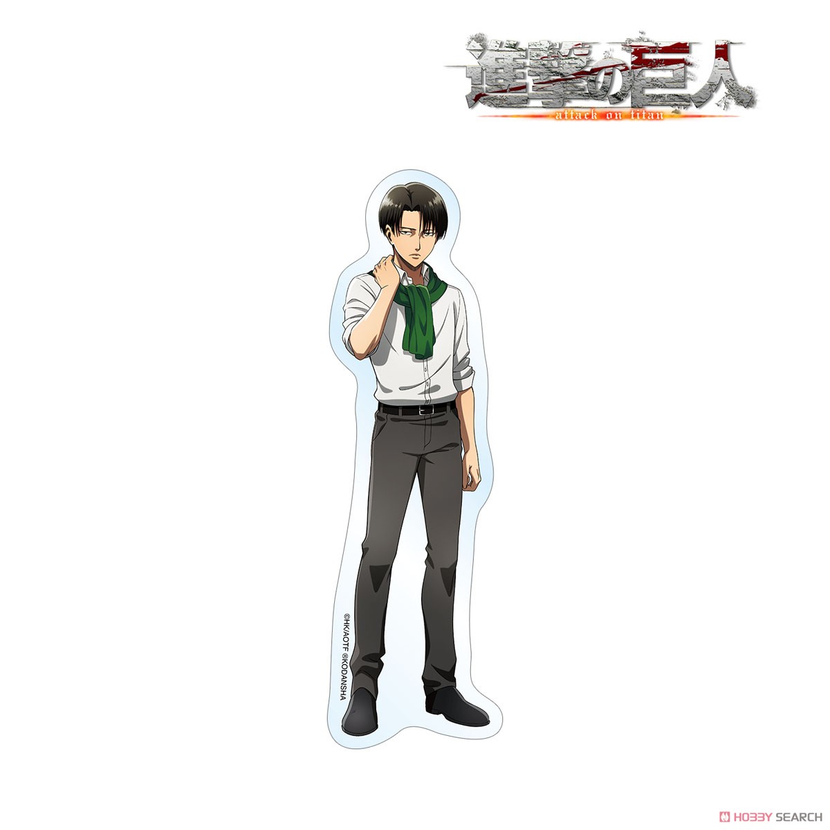 Attack on Titan Especially Illustrated Levi Wearing Muffler Ver. Sticker (Anime Toy) 商品画像1