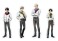 Attack on Titan Especially Illustrated Levi Wearing Muffler Ver. Sticker (Anime Toy) その他の画像1 Thumbnail