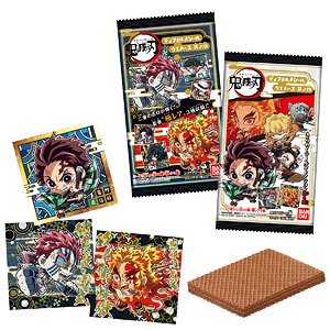 Demon Slayer: Kimetsu no Yaiba Deformed Seal Wafer Vol.4 (Set of 20) (Shokugan)