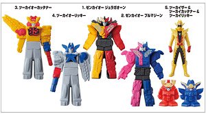 Soft Vinyl Robot Hero Kikai Sentai Zenkaiger (Set of 8) (Shokugan)