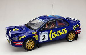 スバル インプレッサ 1994年ラリー・ニュージーランド 優勝 #2 Colin McRae/Derek Ringer (ミニカー)