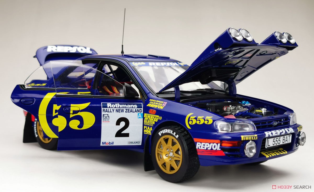 Subaru Impreza 1994 Rally New Zealand Winner #2 Colin McRae / Derek Ringer (Diecast Car) Item picture13