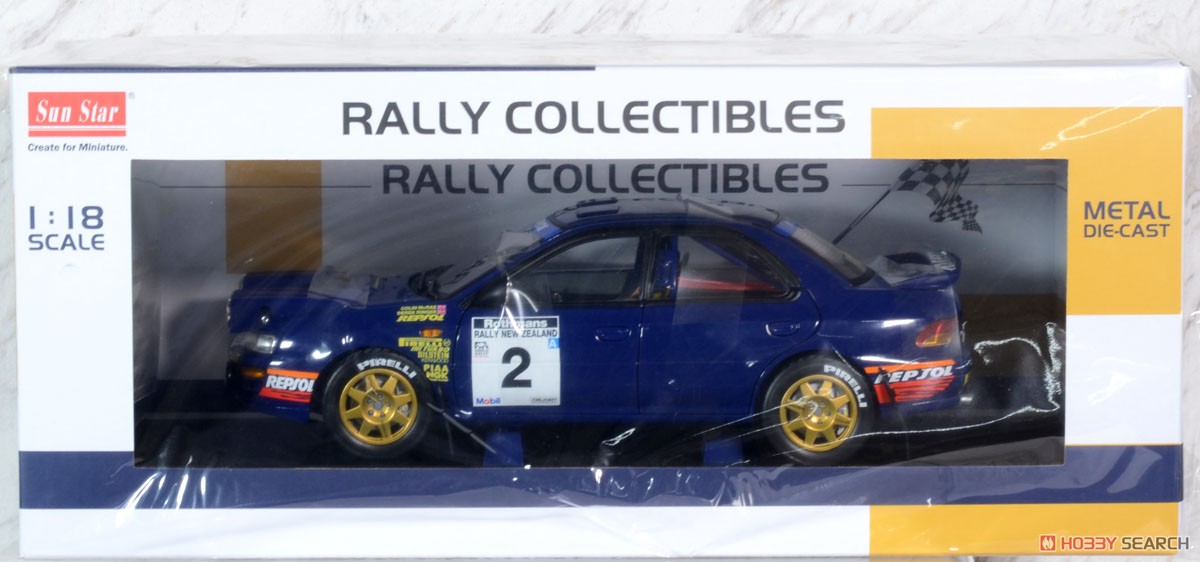 Subaru Impreza 1994 Rally New Zealand Winner #2 Colin McRae / Derek Ringer (Diecast Car) Package1