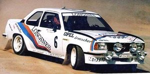 オペル アスコナ 400 1982年Rally Internazionale della Lana #6 Balmer Jean Pierre / Cavalli Fabio (ミニカー)