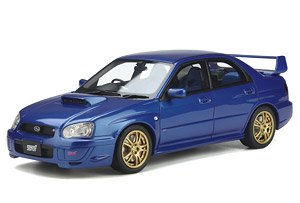 スバル インプレッサ WRX STI (ブルー) (ミニカー)