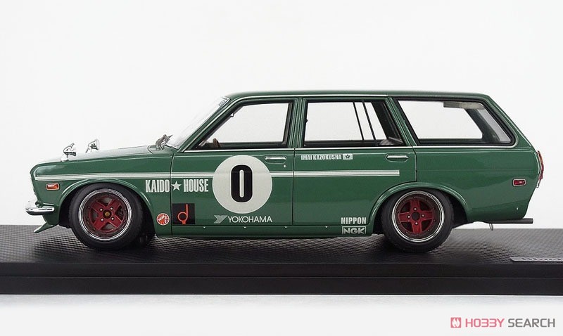 Datsun Bluebird (510) Wagon Green (ミニカー) 商品画像2