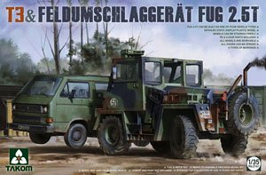 T3 & Feldumschlaggerat Fug 2.5t (Plastic model)
