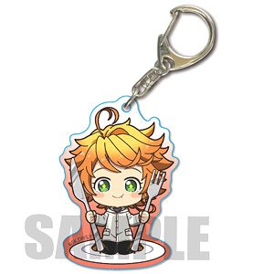 Gochi-chara Acrylic Key Ring The Promised Neverland Emma (Anime Toy)