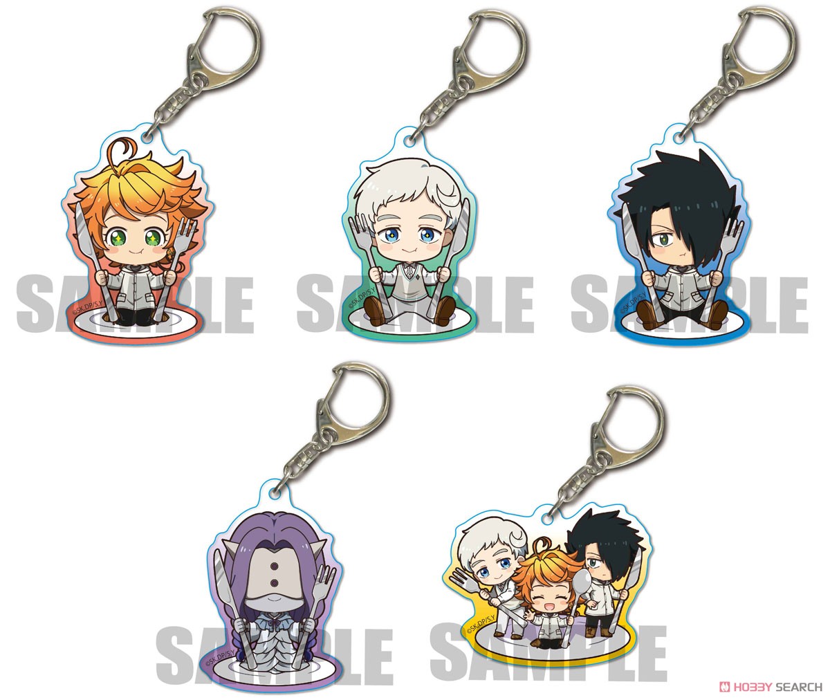 Gochi-chara Acrylic Key Ring The Promised Neverland Mujika (Anime Toy) Other picture1