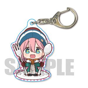 Gochi-chara Acrylic Key Ring Laid-Back Camp Season 2 Nadeshiko Kagamihara (Anime Toy)