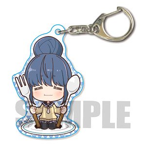 Gochi-chara Acrylic Key Ring Laid-Back Camp Season 2 Rin Shima (School Uniform) (Anime Toy)