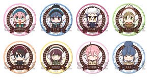 トレーディング缶バッジ ゆるキャン△ SEASON2 ごちきゃら (8個セット) (キャラクターグッズ)