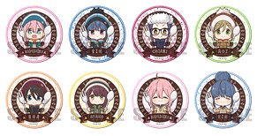 Trading Can Badge Laid-Back Camp Season 2 Gochi-chara (Set of 8) (Anime Toy)