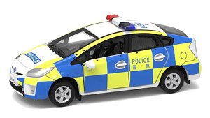 Tiny City No.01 Toyota Prius Police (with Mesh Window Shields) (Diecast Car)