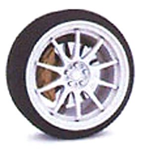 D Model Wheels No.14 (White) (ミニカー)