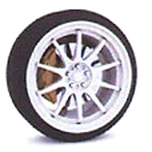 D Model Wheels No.14 (White) (Diecast Car)