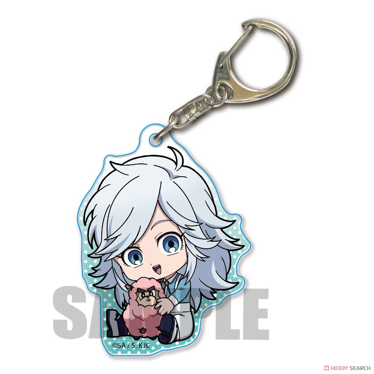 Gyugyutto Acrylic Key Ring Kemono Jihen Akira (Anime Toy) 商品画像1