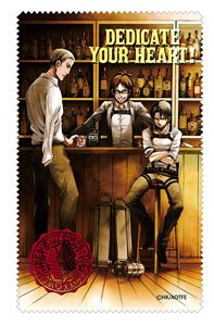 Attack on Titan Exhibition Final Erwin & Levi & Hange Cleaner Cloth (Anime Toy)