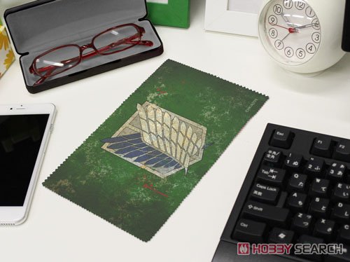 Attack on Titan Exhibition Final Survey Corps Flag Cleaner Cloth (Anime Toy) その他の画像1
