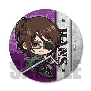 Action Series Can Badge Attack on Titan Hange Zoe (Anime Toy)
