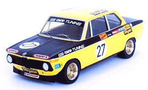 BMW 2002 1972年ニュルブルクリンク6時間 4位 (クラス優勝) #27 Dieter Basche / Jurgen Barth (ミニカー)