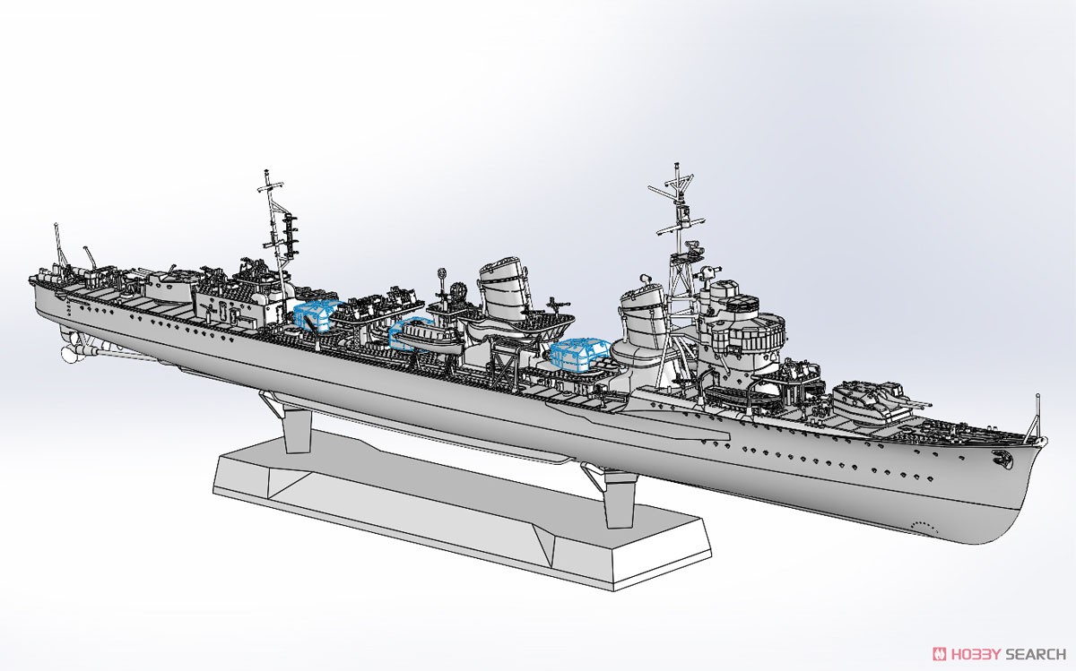 帝国海軍 特型駆逐艦II型 潮 (プラモデル) その他の画像2