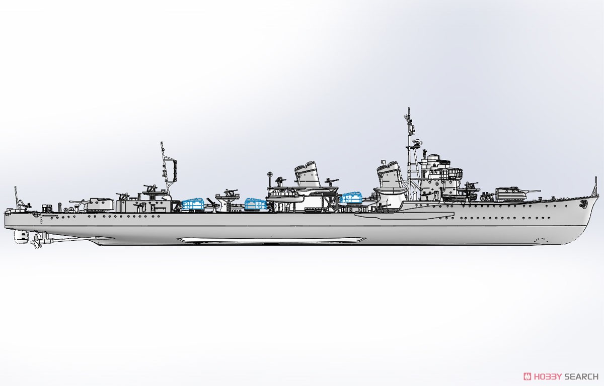 帝国海軍 特型駆逐艦II型 潮 (プラモデル) その他の画像3
