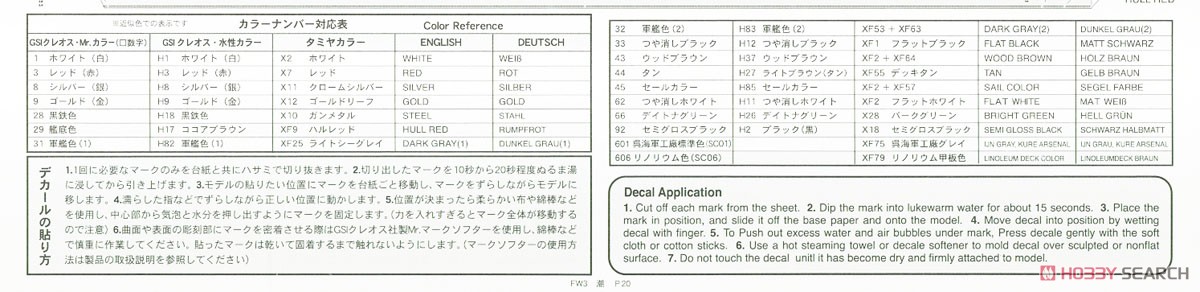 帝国海軍 特型駆逐艦II型 潮 (プラモデル) 塗装2