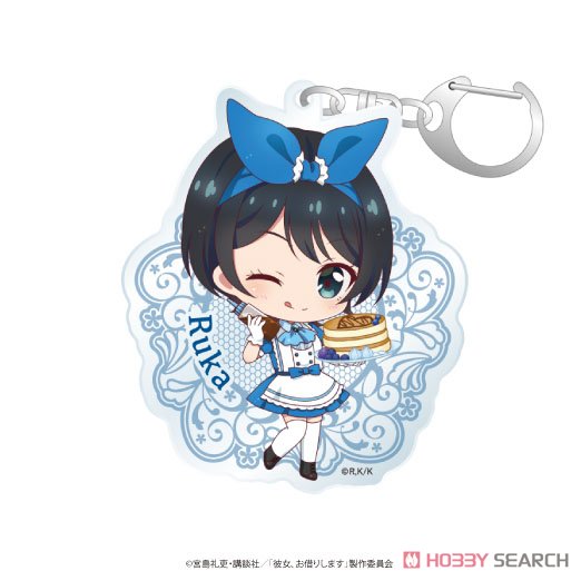 TV Animation [Rent-A-Girlfriend] Trading Acrylic Key Ring [Chara-Dolce] (Set of 8) (Anime Toy) Item picture8