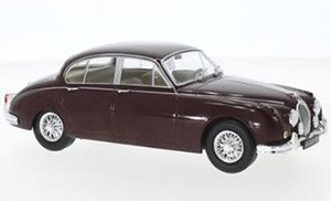 Jaguar MK II 1960 Dark Red (Diecast Car)