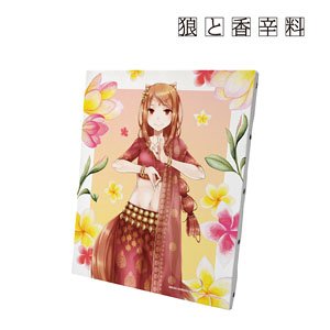 狼と香辛料 文倉十先生 描き下ろしイラスト ホロ インド民族衣装ver. キャンバスボード (キャラクターグッズ)