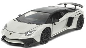 2017 Lamborghini Aventador SV Gray (Diecast Car)